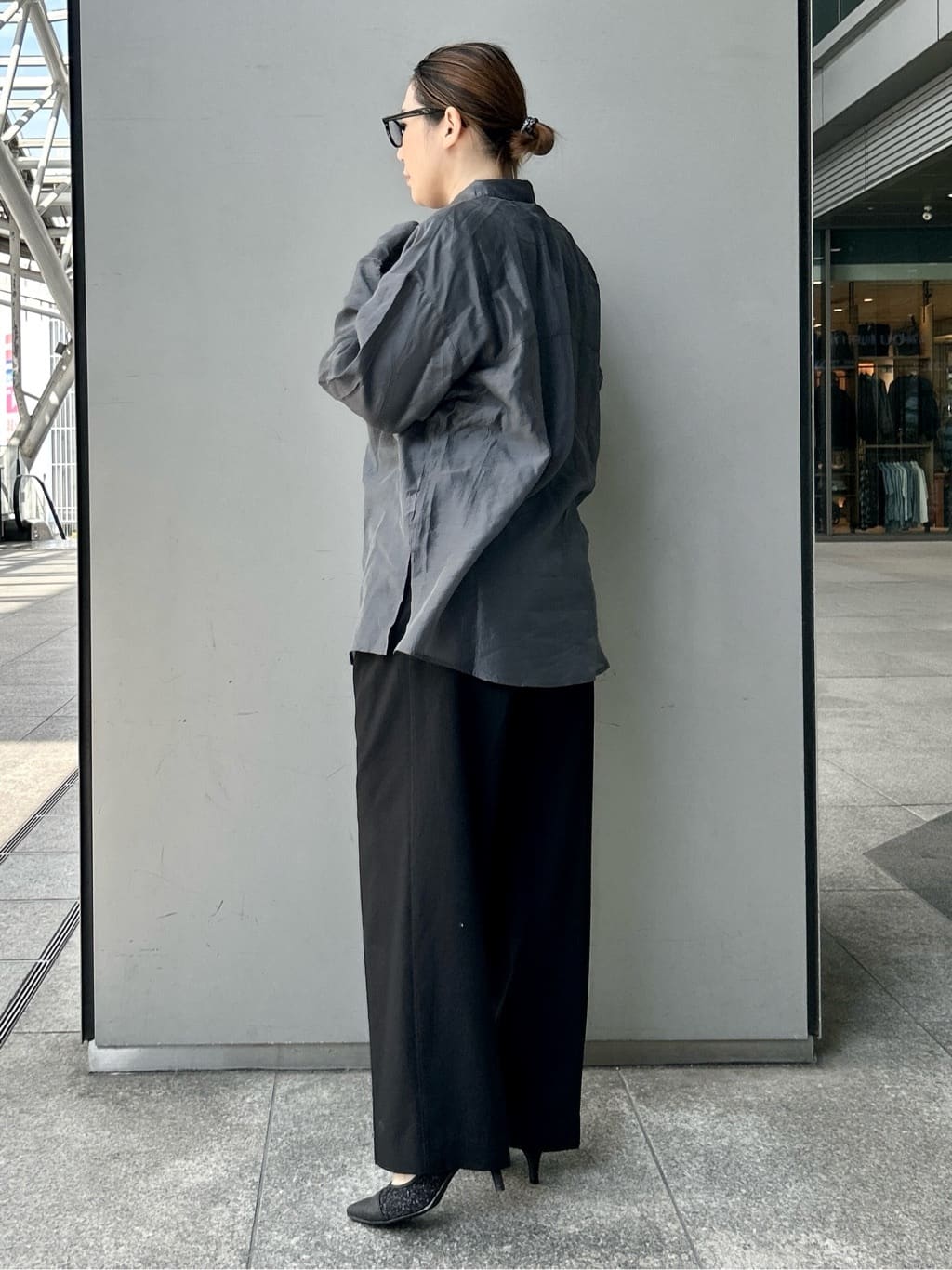 machikoさんの「ESPERANZA｜ハートカットストラップパンプス」を使ったコーディネート