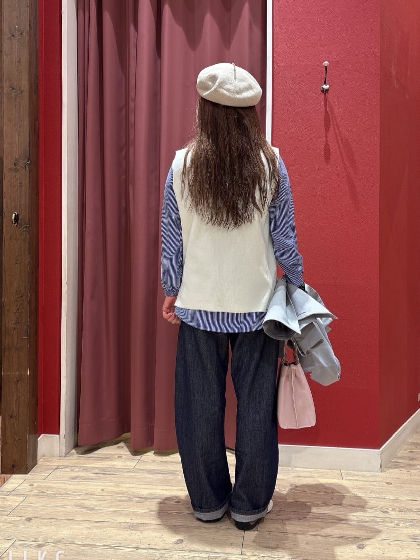 かっちゃんさんの「SHOO･LA･RUE｜【セットアップ可/S-LL/洗濯機可】マニッシュに決まる ダブルブレストジャケット」を使ったコーディネート