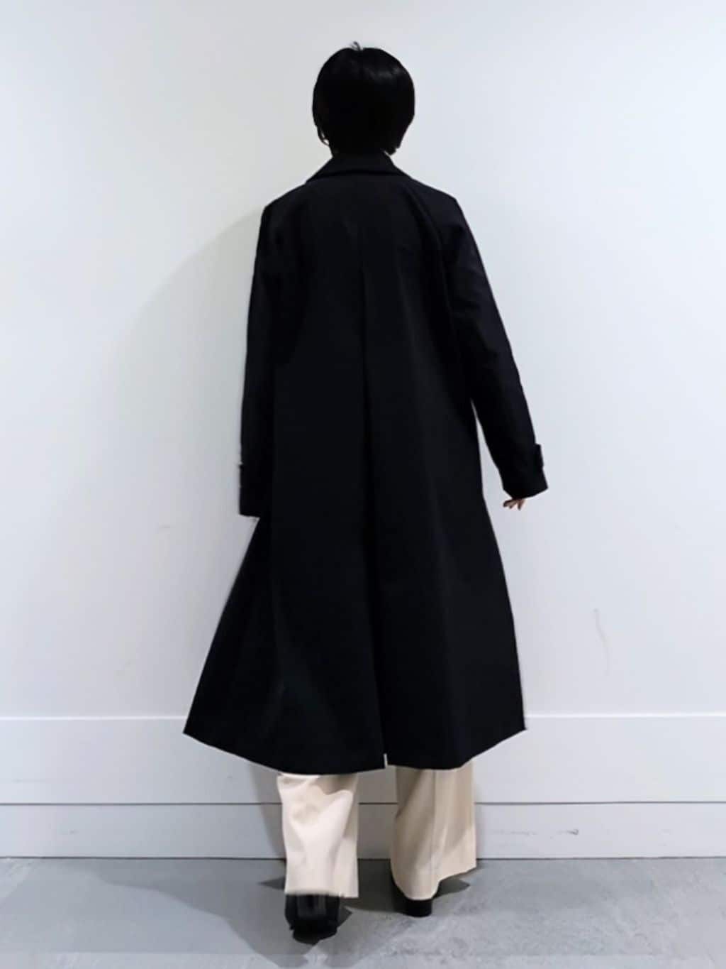 ミズタさんの「UNTITLED｜◆【はっ水/洗える】タスランステンカラーコート」を使ったコーディネート