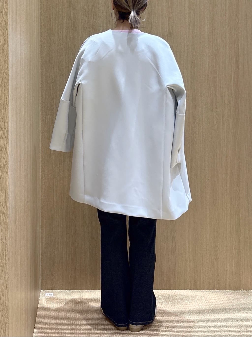 たけねぇさんの「OPAQUE.CLIP｜ロゴ刺繍裏毛トップス【洗濯機OK】」を使ったコーディネート