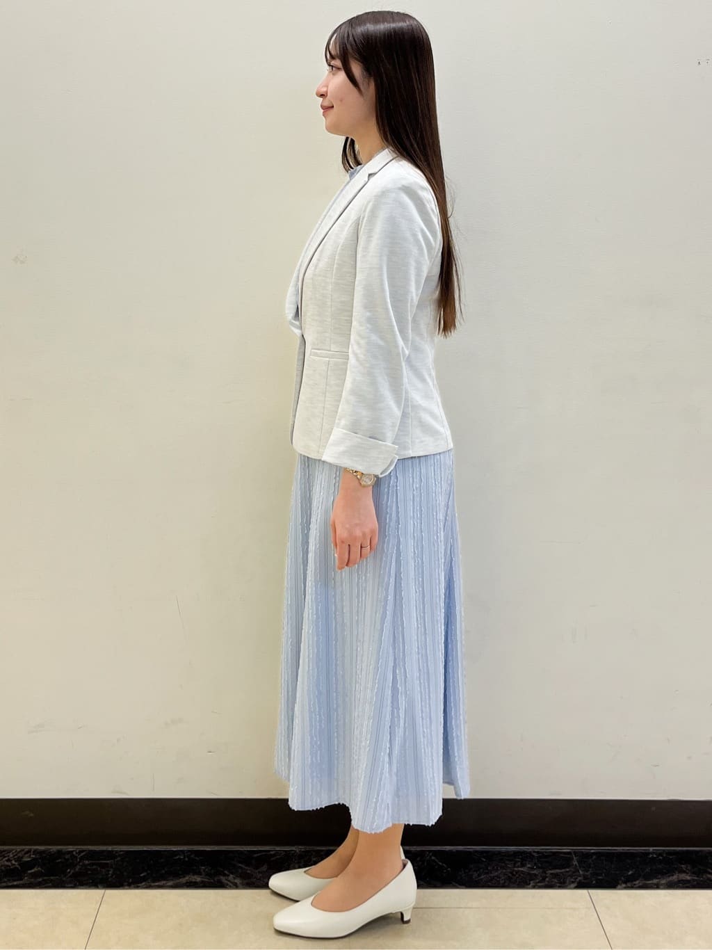 mikikoさんの「Reflect｜【SS-4Lサイズ／UVカット／接触冷感】匠ジャケット／ベーシックテーラード」を使ったコーディネート