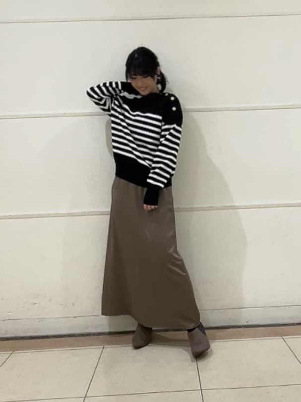 watanabeさんの「UNTITLED｜【洗える】ミラノリブニット」を使ったコーディネート