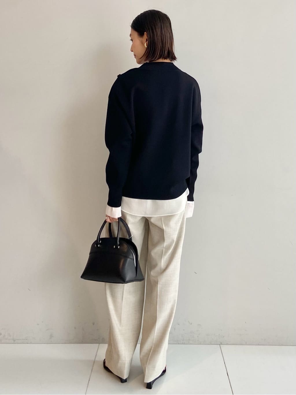 AYAさんの「UNTITLED｜【洗える】ミラノリブニット」を使ったコーディネート