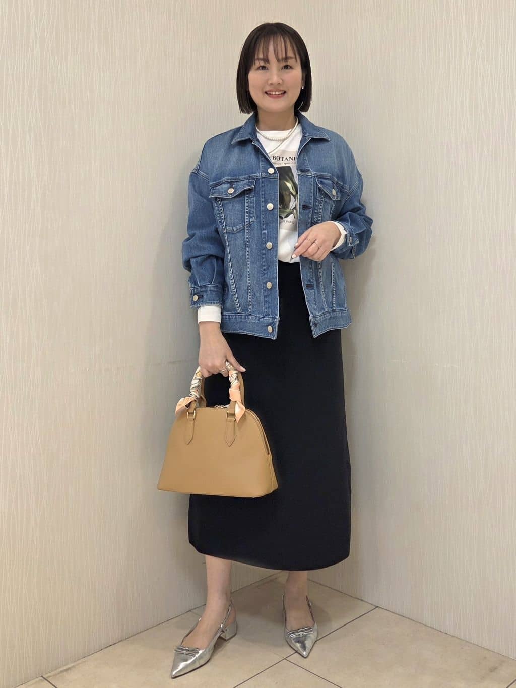naokoさんの「UNTITLED｜【Healthy DENIM】別注Bran／デニムジャケット」を使ったコーディネート
