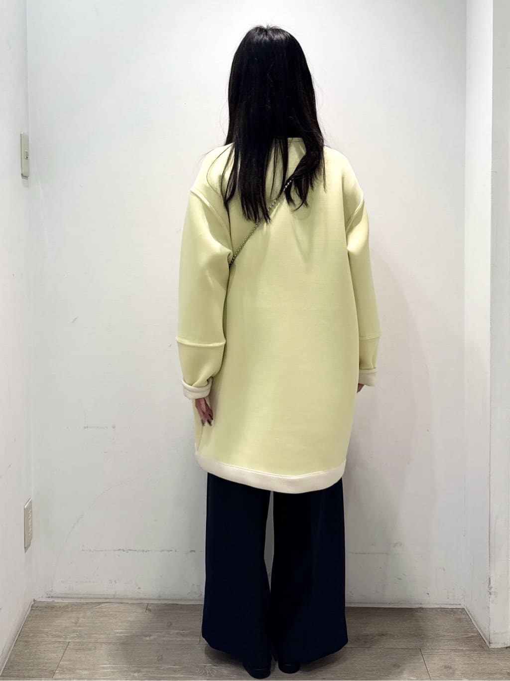 yuicciさんの「OPAQUE.CLIP｜リバーシブル配色ノーカラーコート【洗濯機OK】」を使ったコーディネート