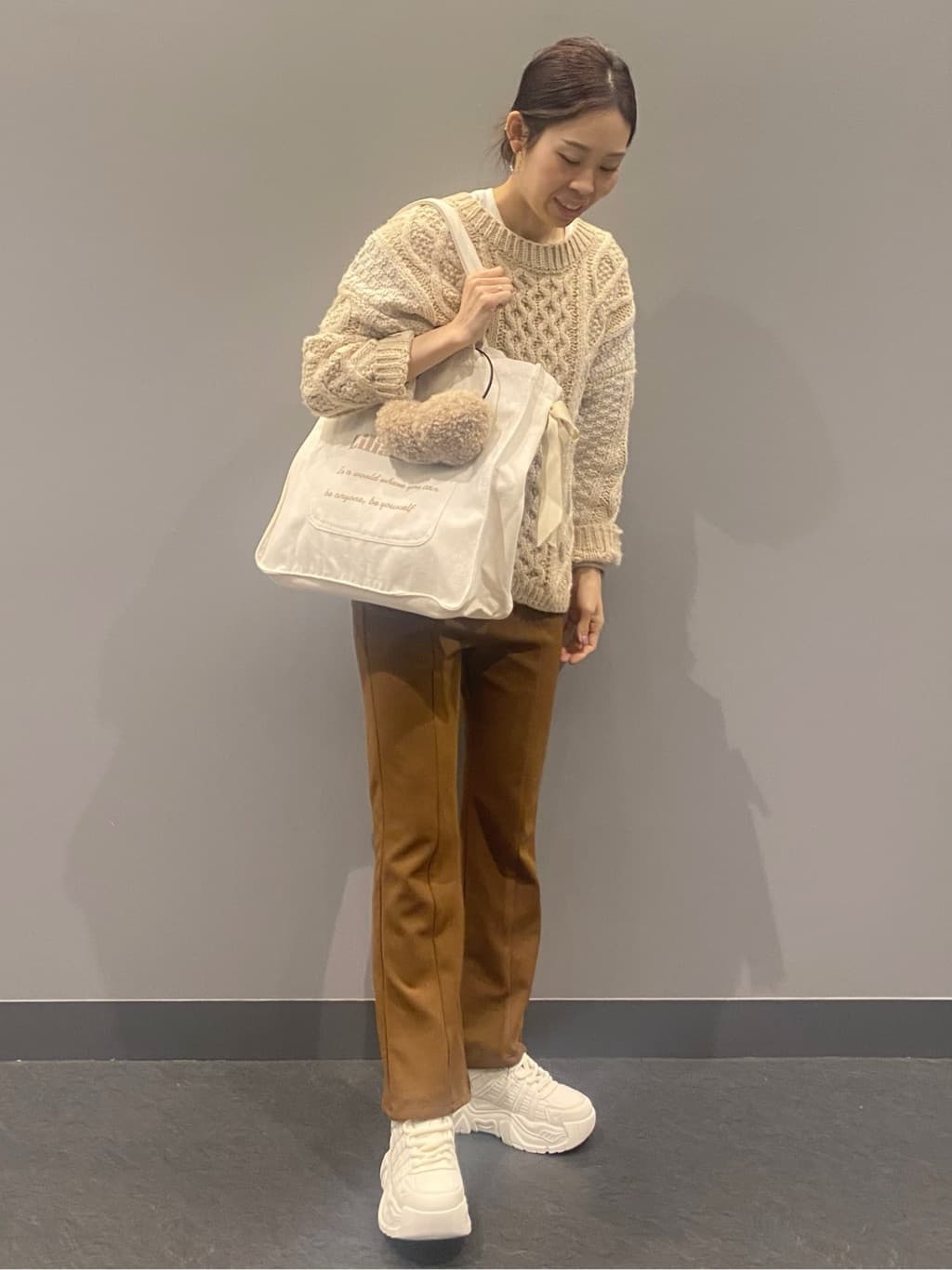 hiraさんの「ESPERANZA｜厚底スニーカー」を使ったコーディネート