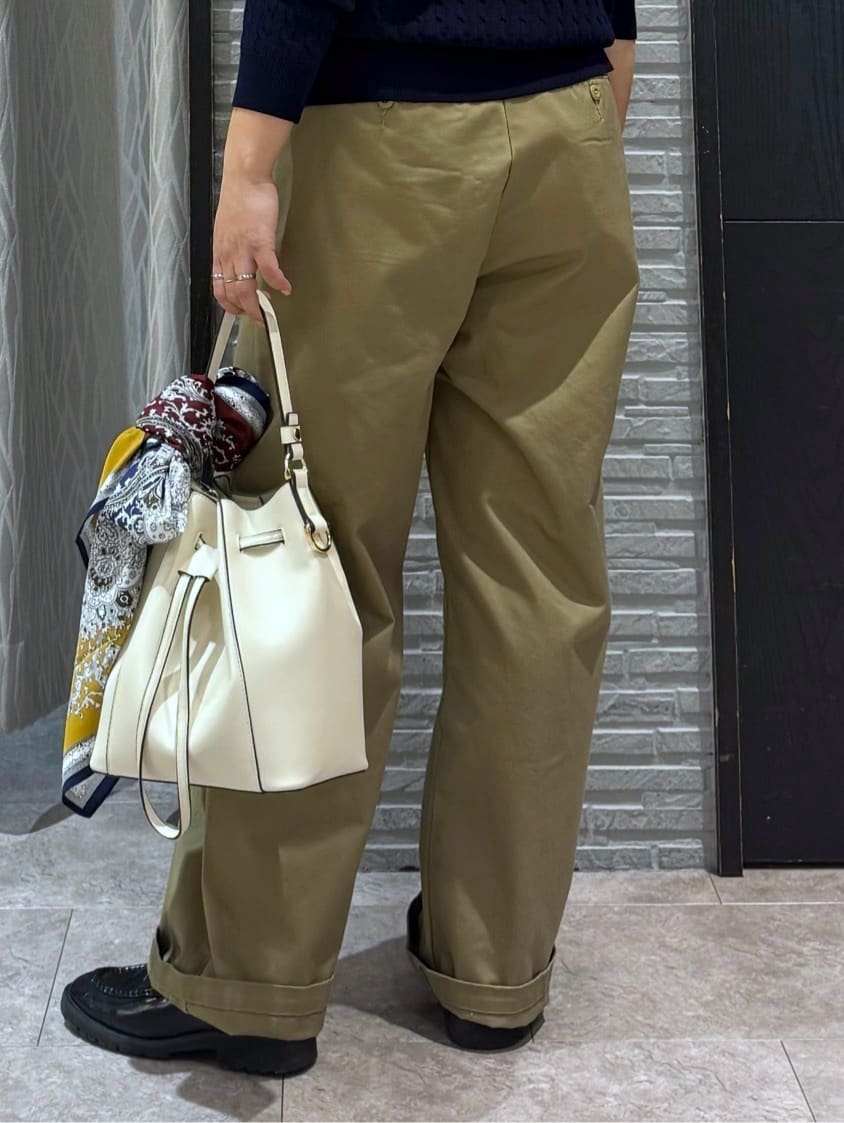 chさんの「THE SHOP TK｜【POLO BCS 別注】ケーブルカーディガン」を使ったコーディネート