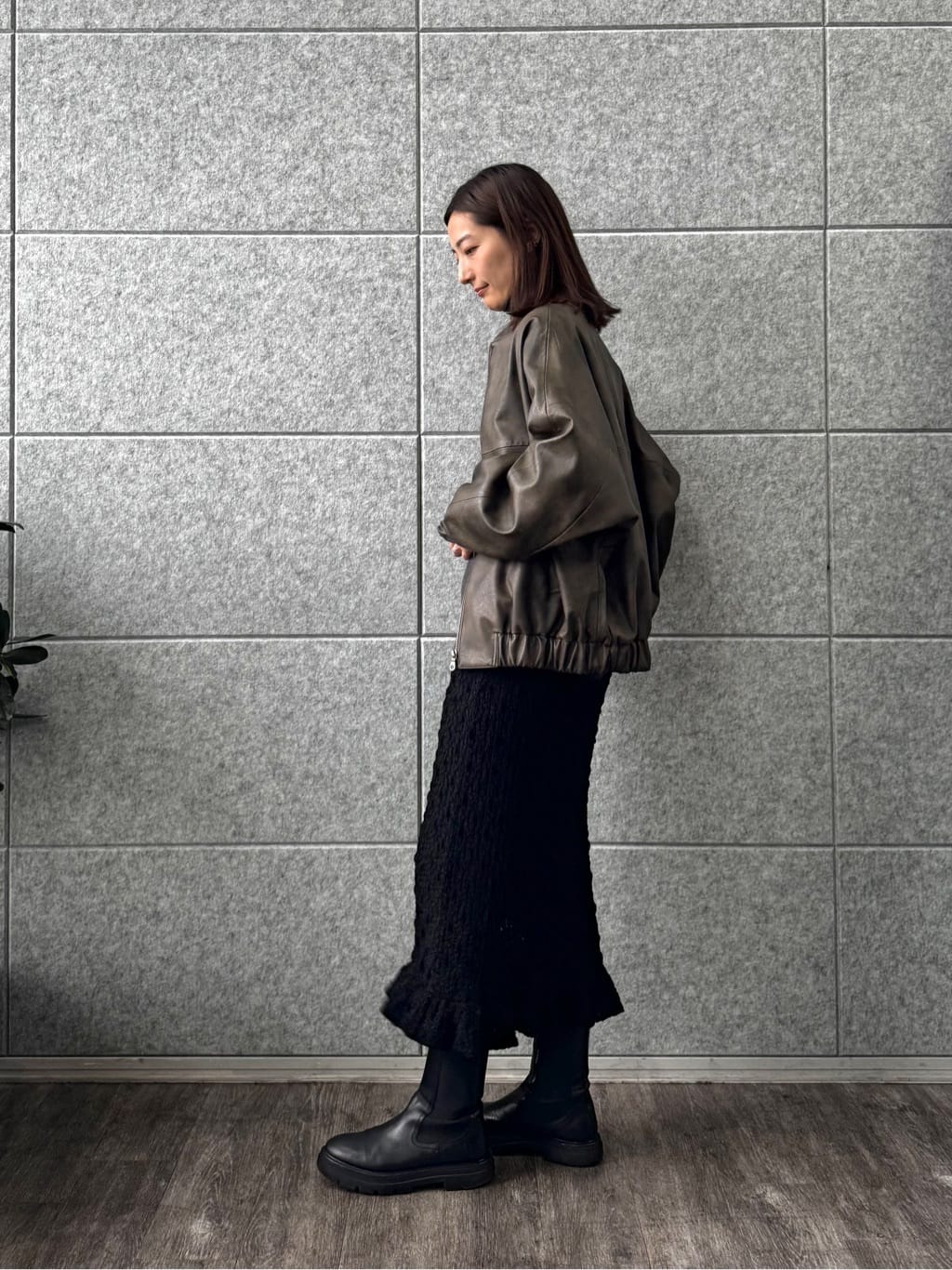 uchi__yamaさんの「CODE A｜【Re】grain zip over blouson」を使ったコーディネート