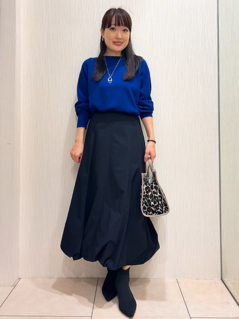 SAHOさんの「UNTITLED｜【ストレッチ素材/撥水加工】バルーンスカート」を使ったコーディネート