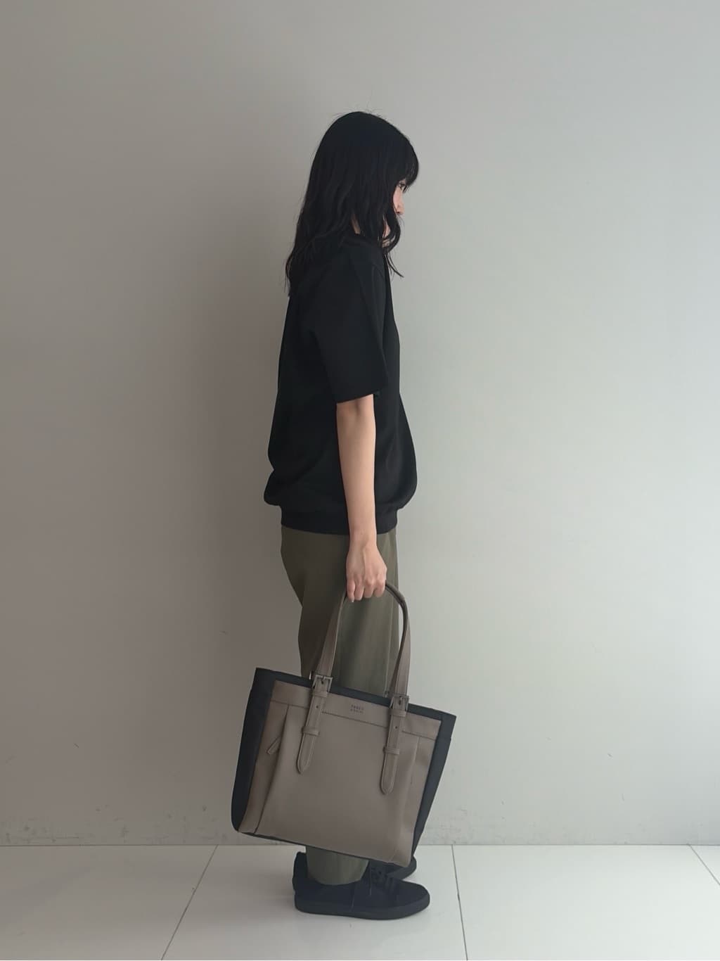 Akutagawaさんの「TAKEO KIKUCHI｜【接触冷感】アイスクリアコットン Tシャツ」を使ったコーディネート