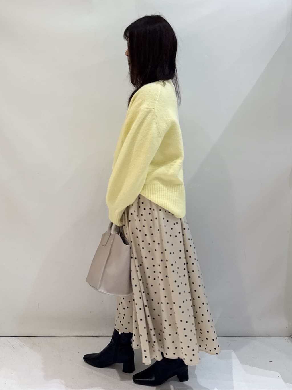 nakkoさんの「OPAQUE.CLIP｜ふわふわハイネックニット【洗濯機OK】」を使ったコーディネート