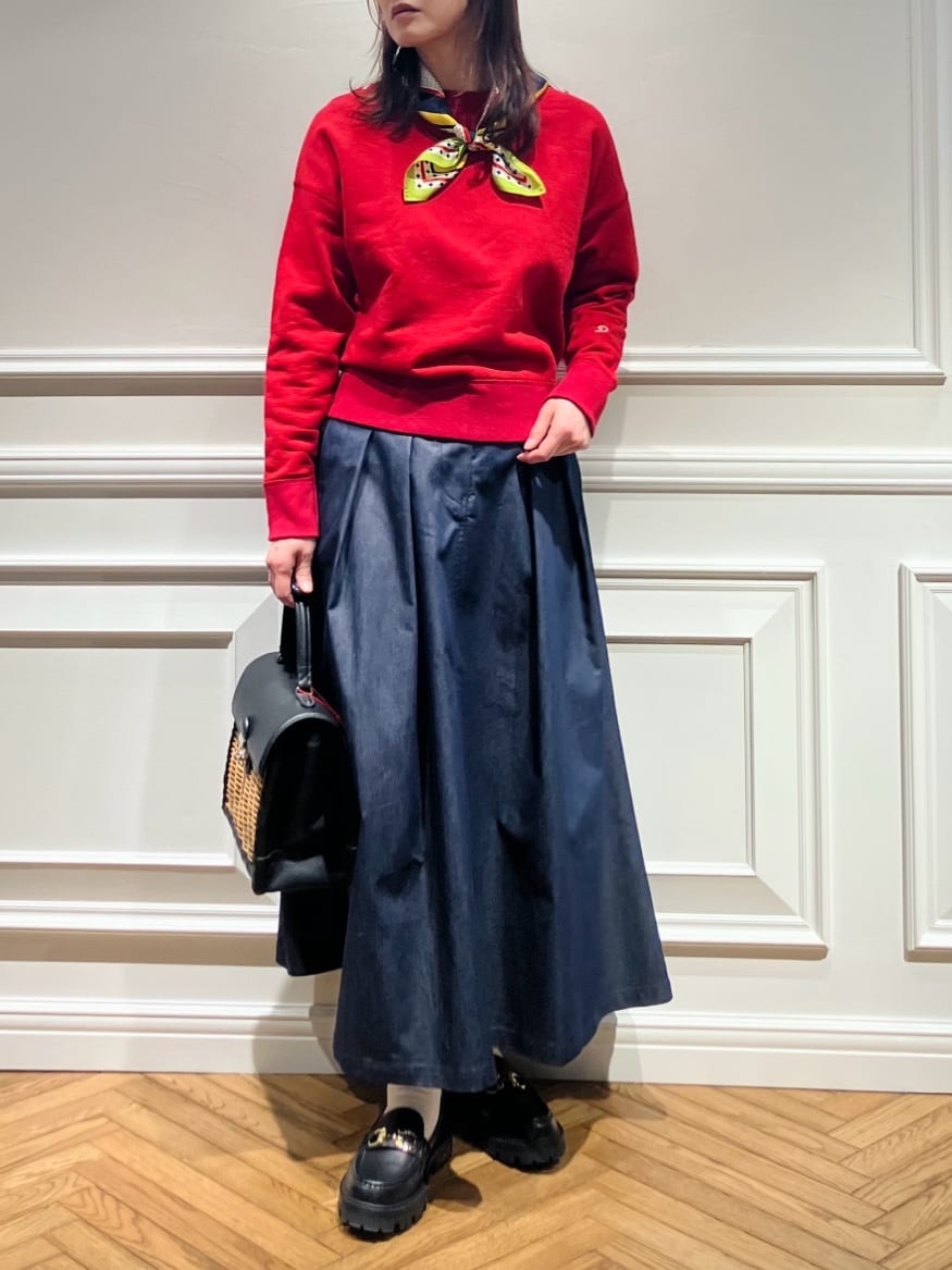 TSUKUIさんの「DRESSTERIOR｜コットン裏毛プルオーバー」を使ったコーディネート