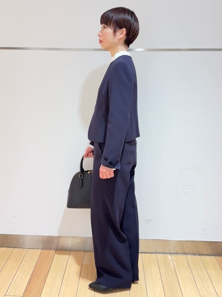 あやさんの「UNTITLED｜【仕事着/スーツ】ファンシーツイード ジャケット」を使ったコーディネート