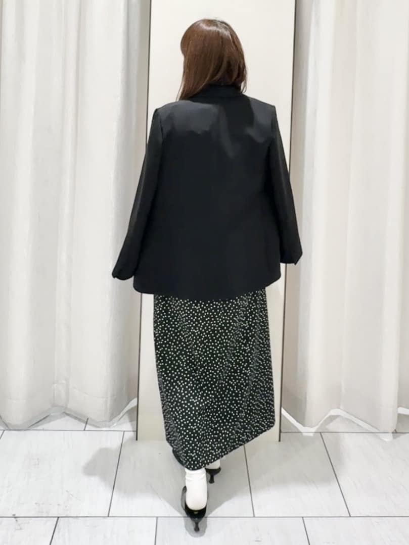 ʏᴜᴋɪᴋᴏさんの「UNTITLED｜◆【洗える/ストレッチ性】ダブルブレストジャケット」を使ったコーディネート