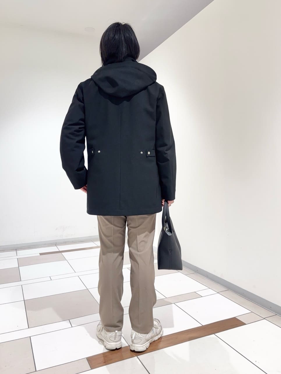 及川さんの「TAKEO KIKUCHI｜【3WAY】ドビー ダウンライナー付ブルゾン」を使ったコーディネート