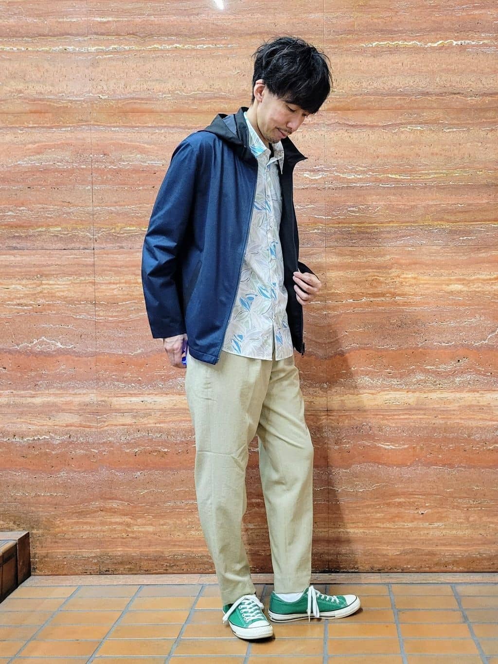 piroyaさんの「TAKEO KIKUCHI｜2WAYアクティブ ライト ブルゾン」を使ったコーディネート