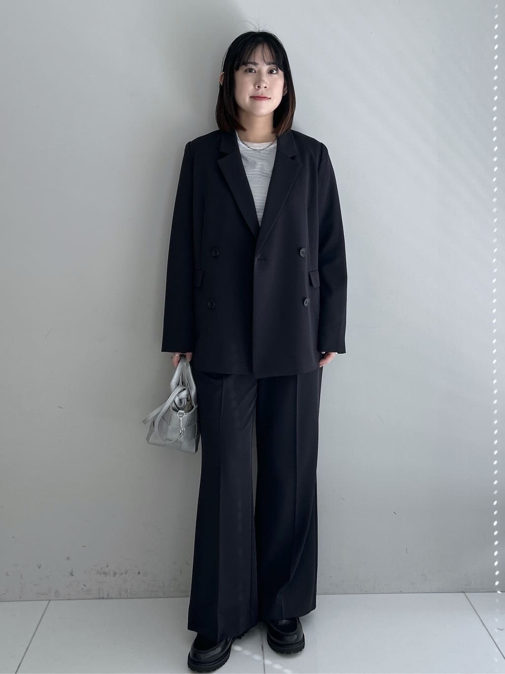 Hirokaさんの「Dessin｜【入卒/セレモニー/お仕事/セットアップ可能】ダブルジャケット」を使ったコーディネート