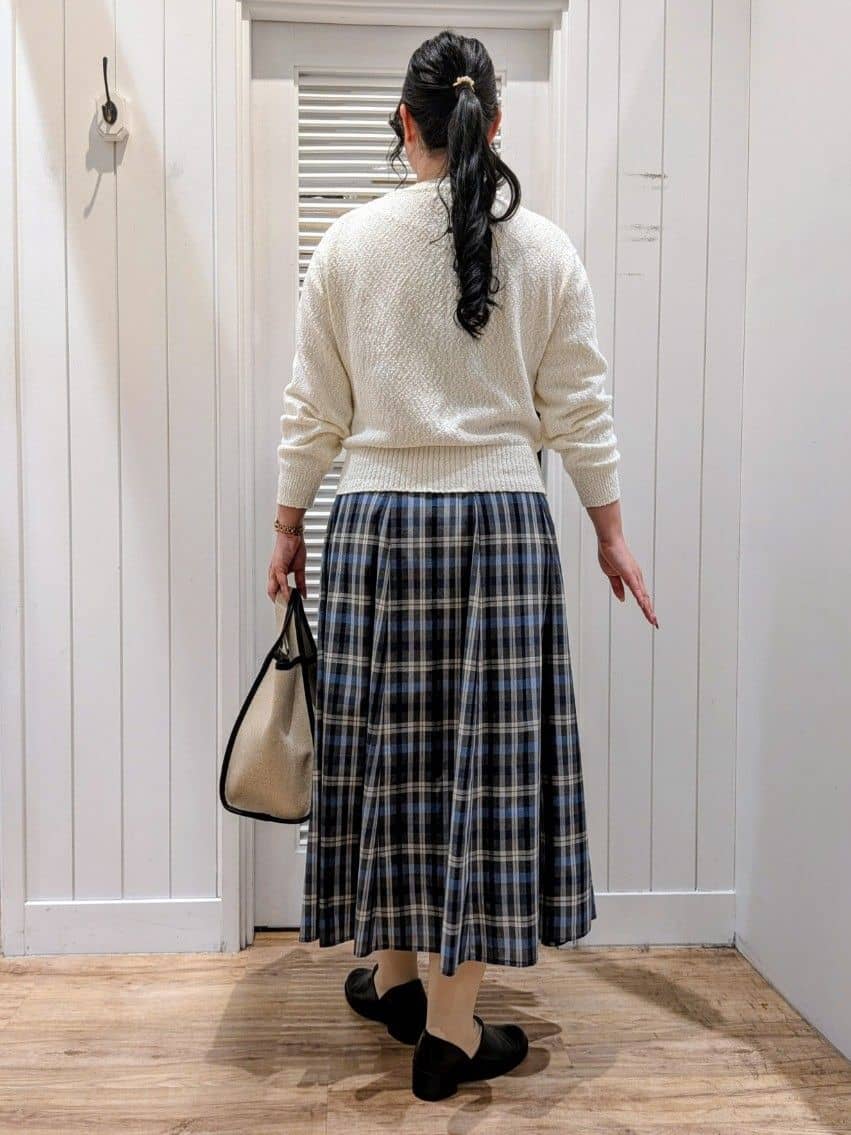 ayakaさんの「Dessin｜【洗える】ローゲージコットンニット」を使ったコーディネート