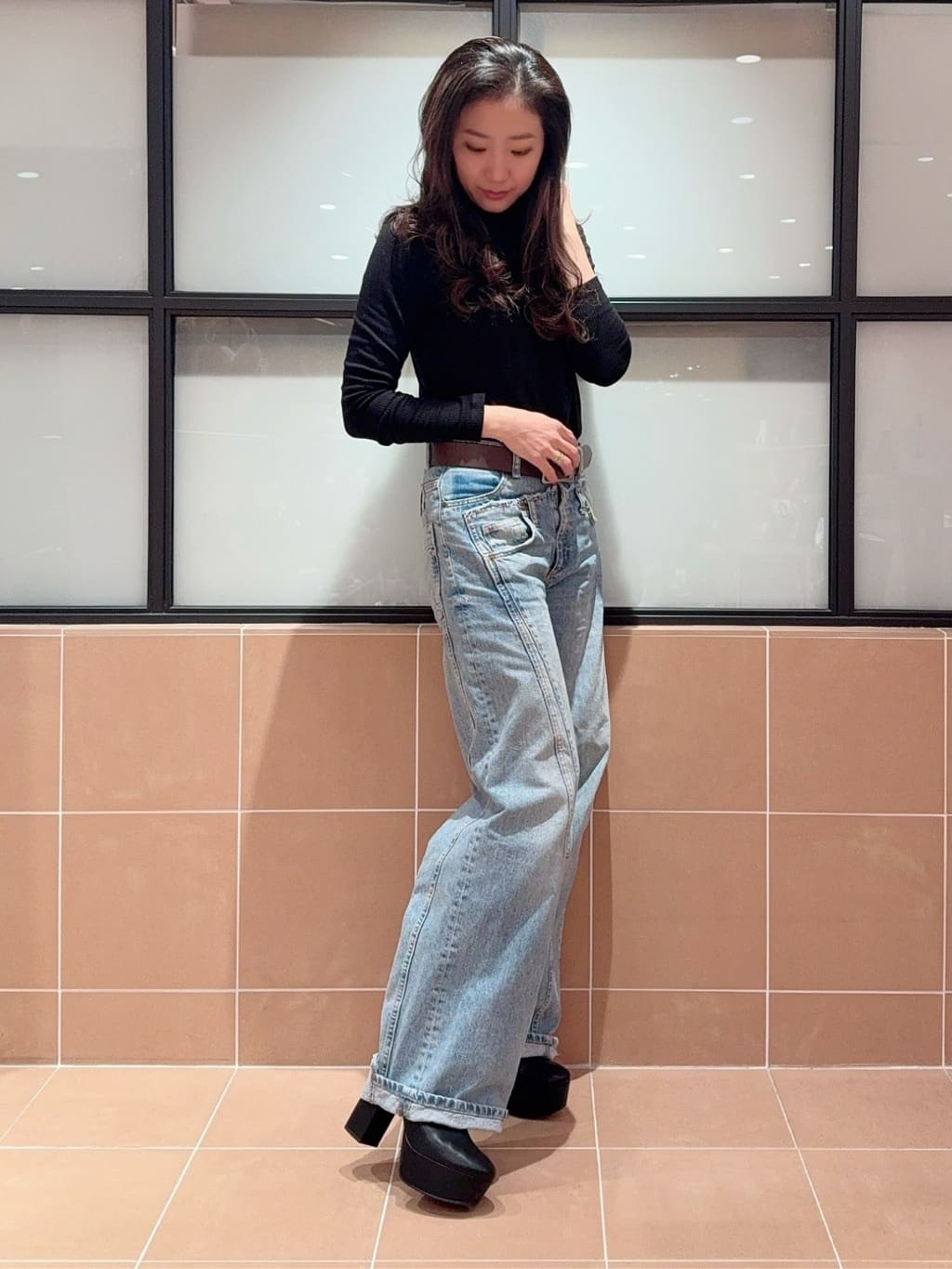kaoriさんの「ESPERANZA｜ラク盛りショートブーツ」を使ったコーディネート