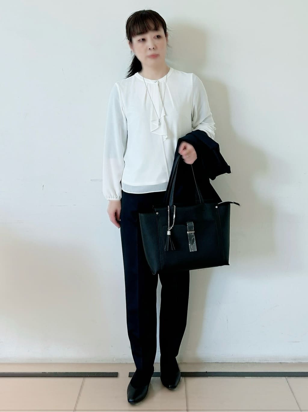 ひーさんの「Reflect｜【SS-4Lサイズ／UVカット／接触冷感】匠ジャケット／ロングテーラード」を使ったコーディネート