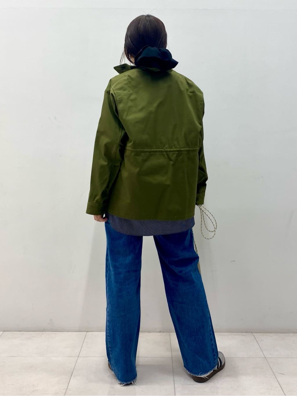 Sawaguchiさんの「DRESSTERIOR｜【ウォッシャブル】コンパクトコットンミリタリーブルゾン」を使ったコーディネート