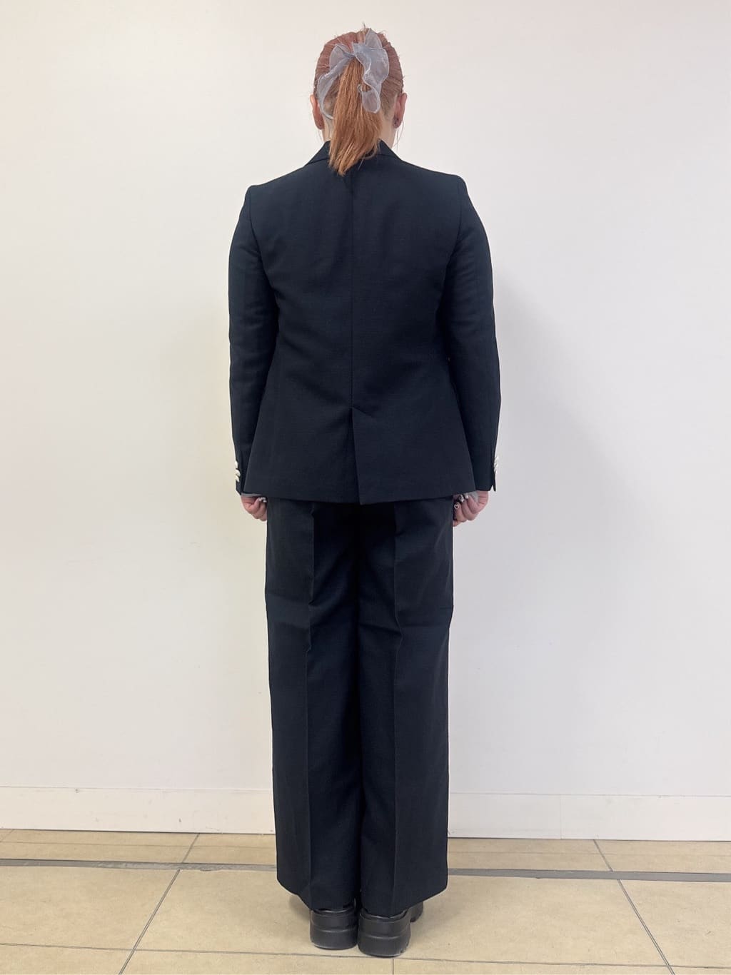 なかもとあきさんの「DRESSTERIOR｜【セットアップ可】リネンブレンドダブルブレストジャケット」を使ったコーディネート