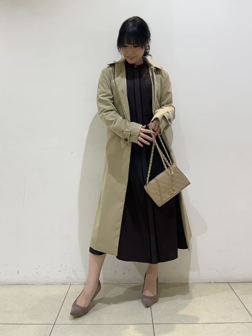 watanabeさんの「UNTITLED｜◆【はっ水/洗える】タスランステンカラーコート」を使ったコーディネート