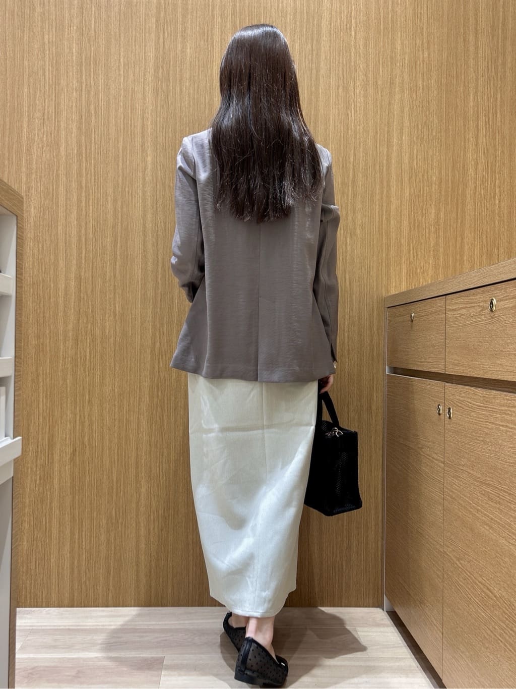 maiさんの「OPAQUE.CLIP｜シングルテーラードジャケット【洗える／裏地なし】」を使ったコーディネート
