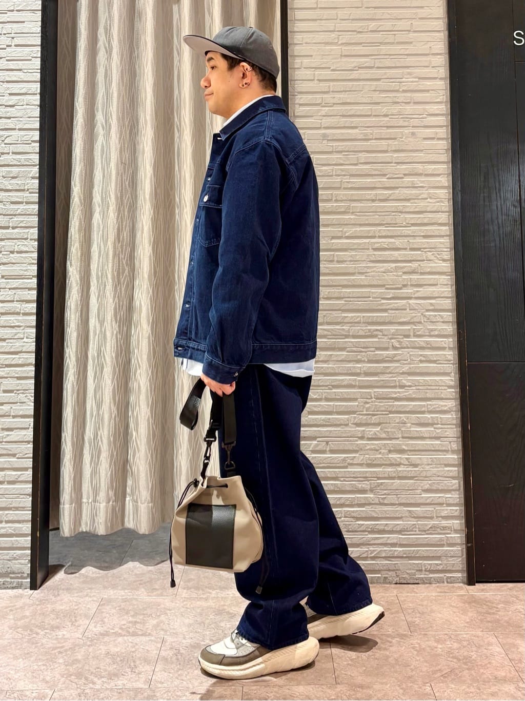 Pーyamaさんの「THE SHOP TK｜【大人にも取り入れやすい】デニムジャケット セットアップ可/洗濯機OK」を使ったコーディネート
