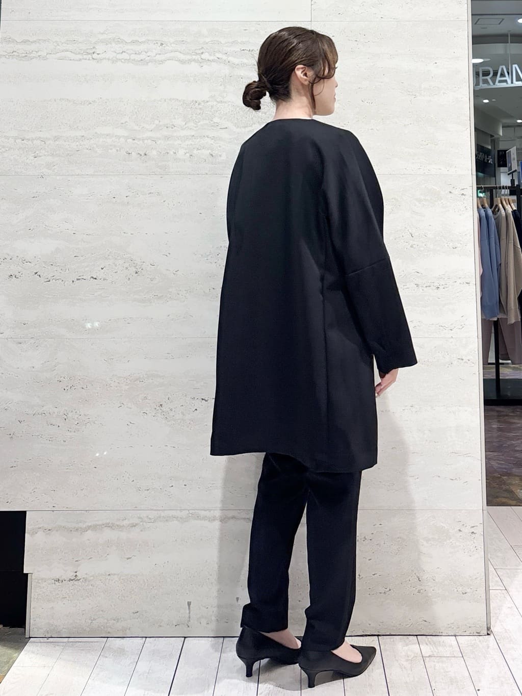 かほさんの「OPAQUE.CLIP｜《通勤対応》タックブラウス【洗濯機OK】」を使ったコーディネート