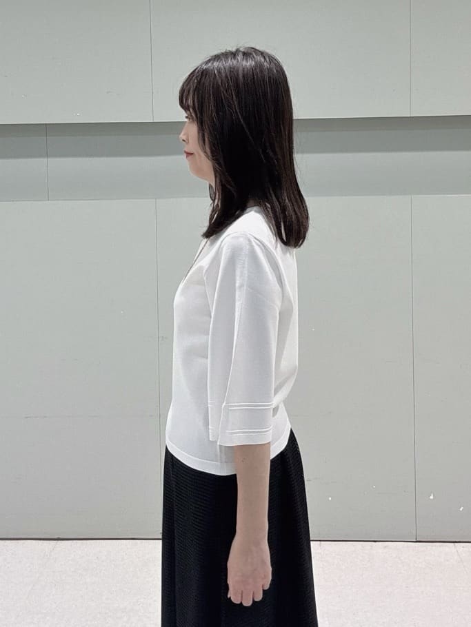 makiさんの「UNTITLED｜◆【セットアップ可/はっ水】シャイニータイプライターブルゾン」を使ったコーディネート