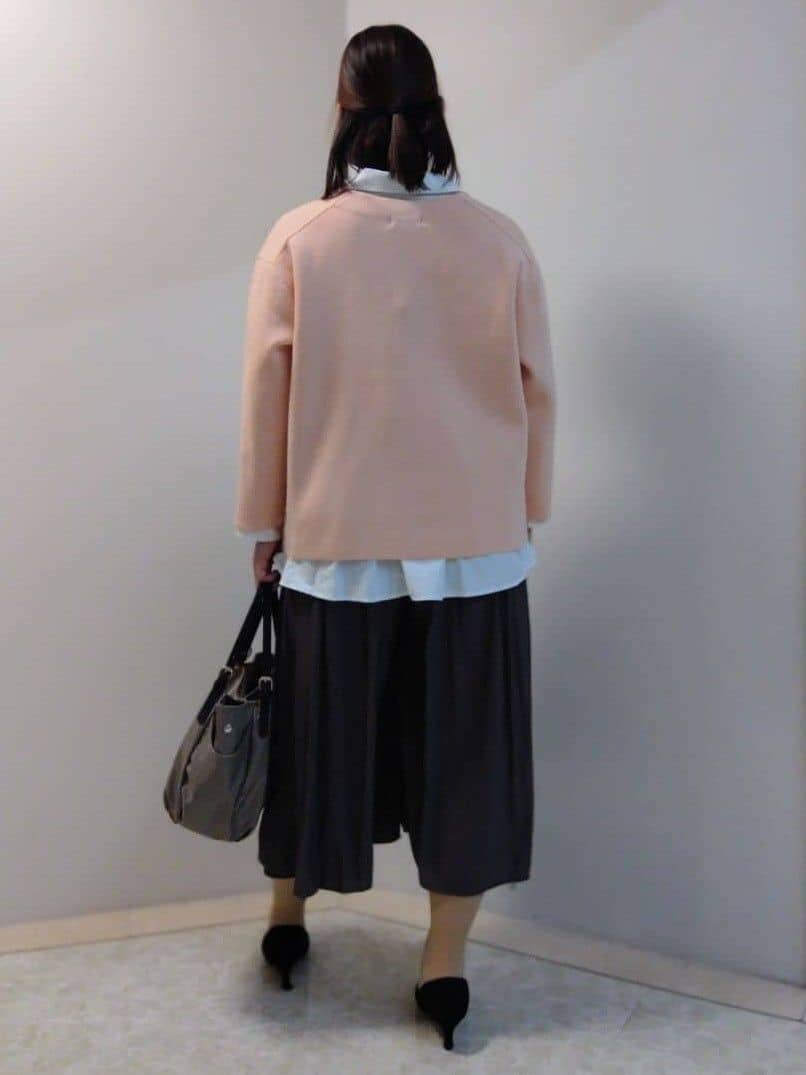 エリさんの「Reflect｜【着回し力◎】ジャケット風ニットカーディガン」を使ったコーディネート