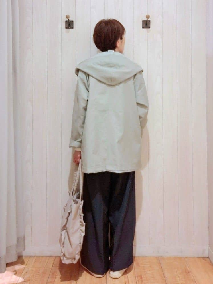 Ribさんの「SHOO･LA･RUE｜【洗濯機可/S-LL/インしなくても着られる】1枚で決まる　レイヤード風スウェットライクニット」を使ったコーディネート