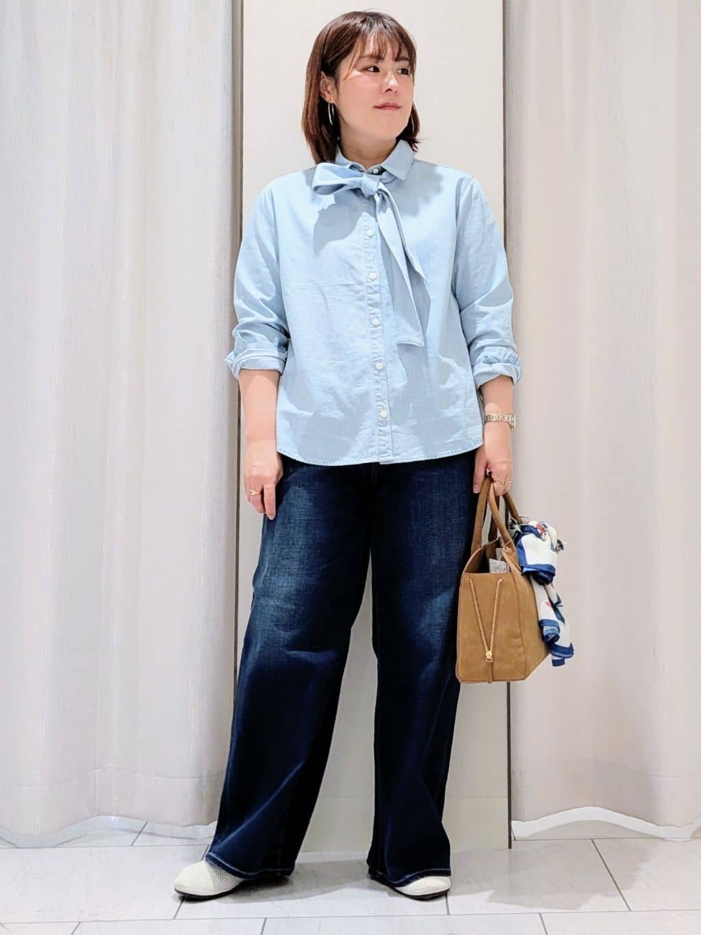 Onumaさんの「UNTITLED｜【人気デニム】MAKE&times;DENIM WIDE」を使ったコーディネート
