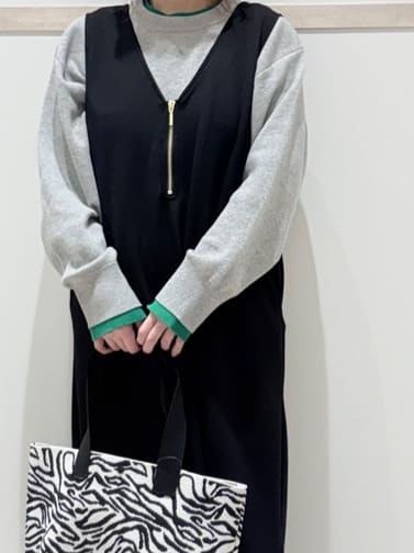 c_h_i_k_aさんの「SHOO･LA･RUE｜大人のカジュアルスタイルに ニットトートバッグ」を使ったコーディネート