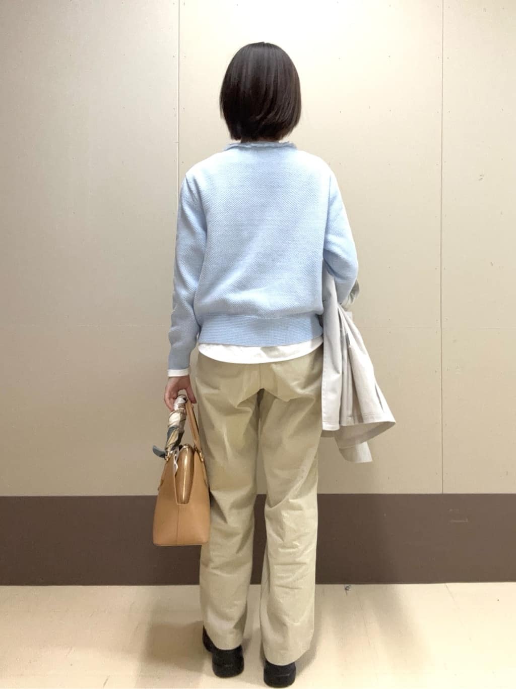 mioさんの「UNTITLED｜【洗える/ジャケット風】ツイードニットカーディガン」を使ったコーディネート