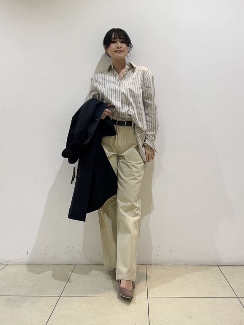 watanabeさんの「UNTITLED｜◆【はっ水/洗える】タスランステンカラーコート」を使ったコーディネート
