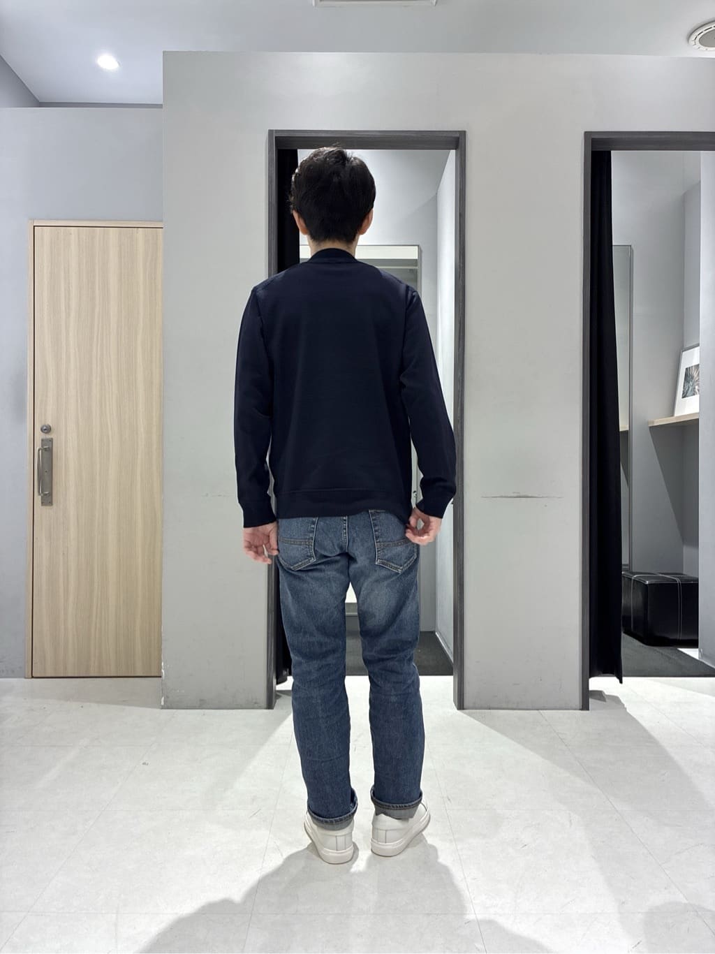 わいずみさんの「TAKEO KIKUCHI｜カラーコンビ ダウンブルゾン」を使ったコーディネート