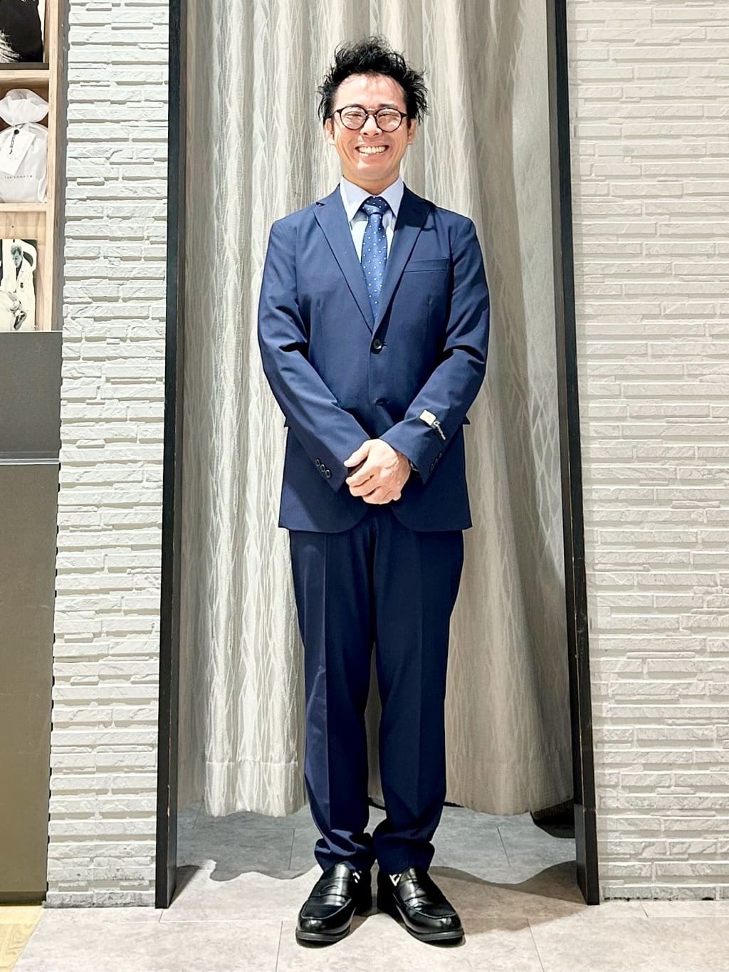 KENJI Iさんの「THE SHOP TK｜CARREMAN/キャリーマン ジャケット セットアップ可／洗濯機OK」を使ったコーディネート