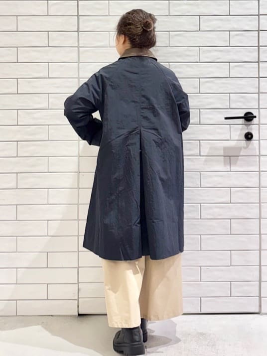 yさんの「OPAQUE.CLIP｜撥水ステンカラーコート【洗える】」を使ったコーディネート
