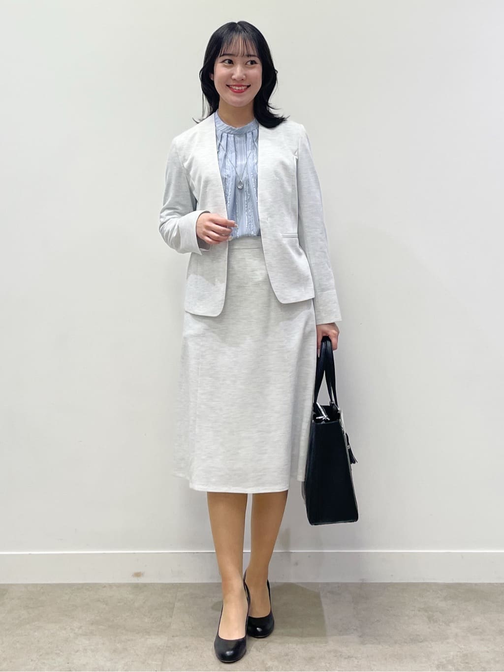 yukariさんの「Reflect｜【SS-4Lサイズ／UVカット／接触冷感】匠ジャケット／ノーカラー」を使ったコーディネート