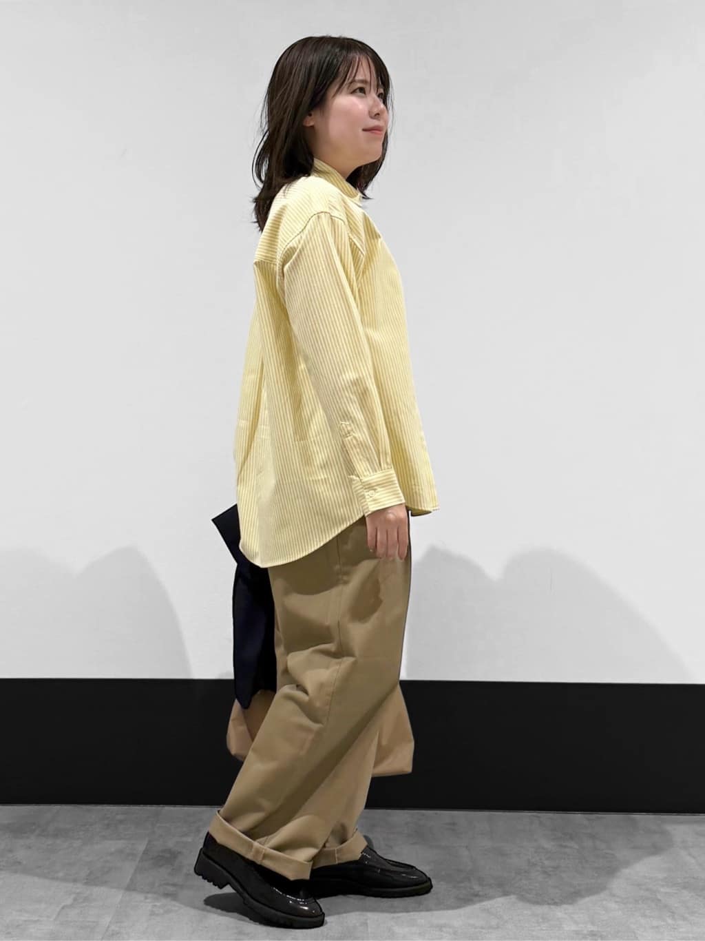 macchaさんの「THE SHOP TK｜【通勤にもデイリーにも】CAVIAN 金ボタンダブルブレストジャケット」を使ったコーディネート