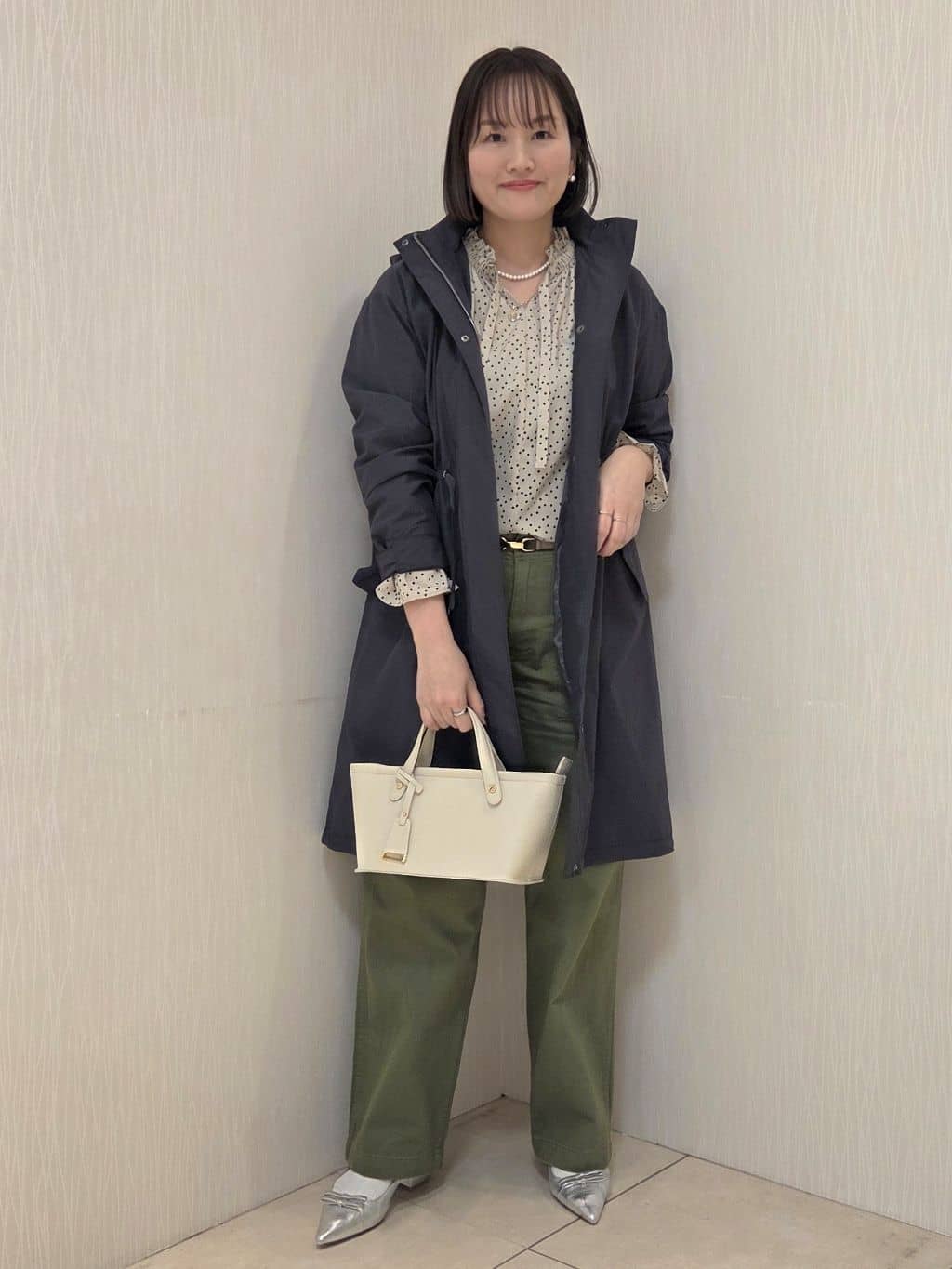 naokoさんの「UNTITLED｜◆【2WAY/洗える/はっ水】グログランモッズコート」を使ったコーディネート
