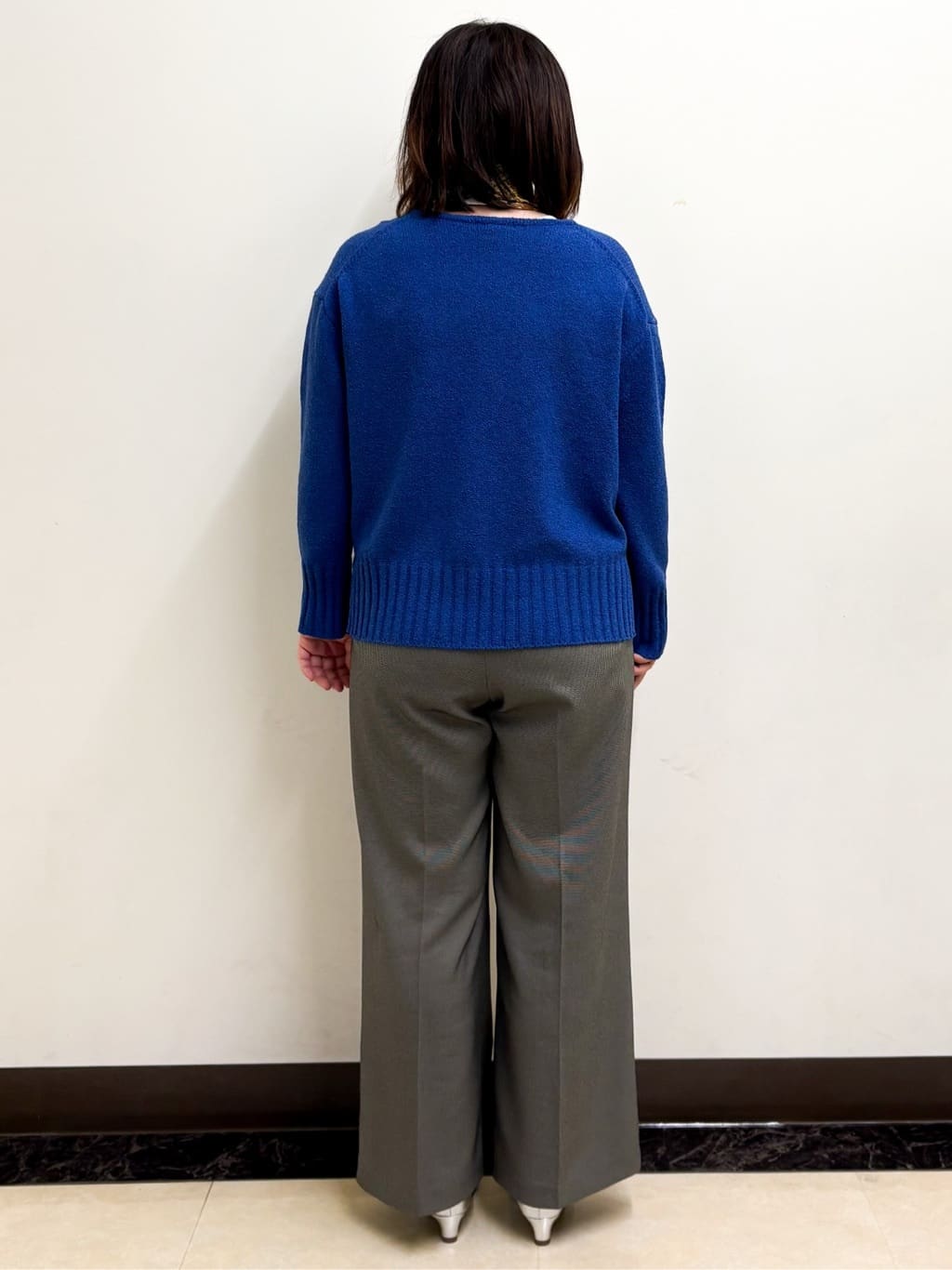 ミヨさんの「Reflect｜【レイヤードにおすすめ◎】ロング丈リラクシーニット」を使ったコーディネート