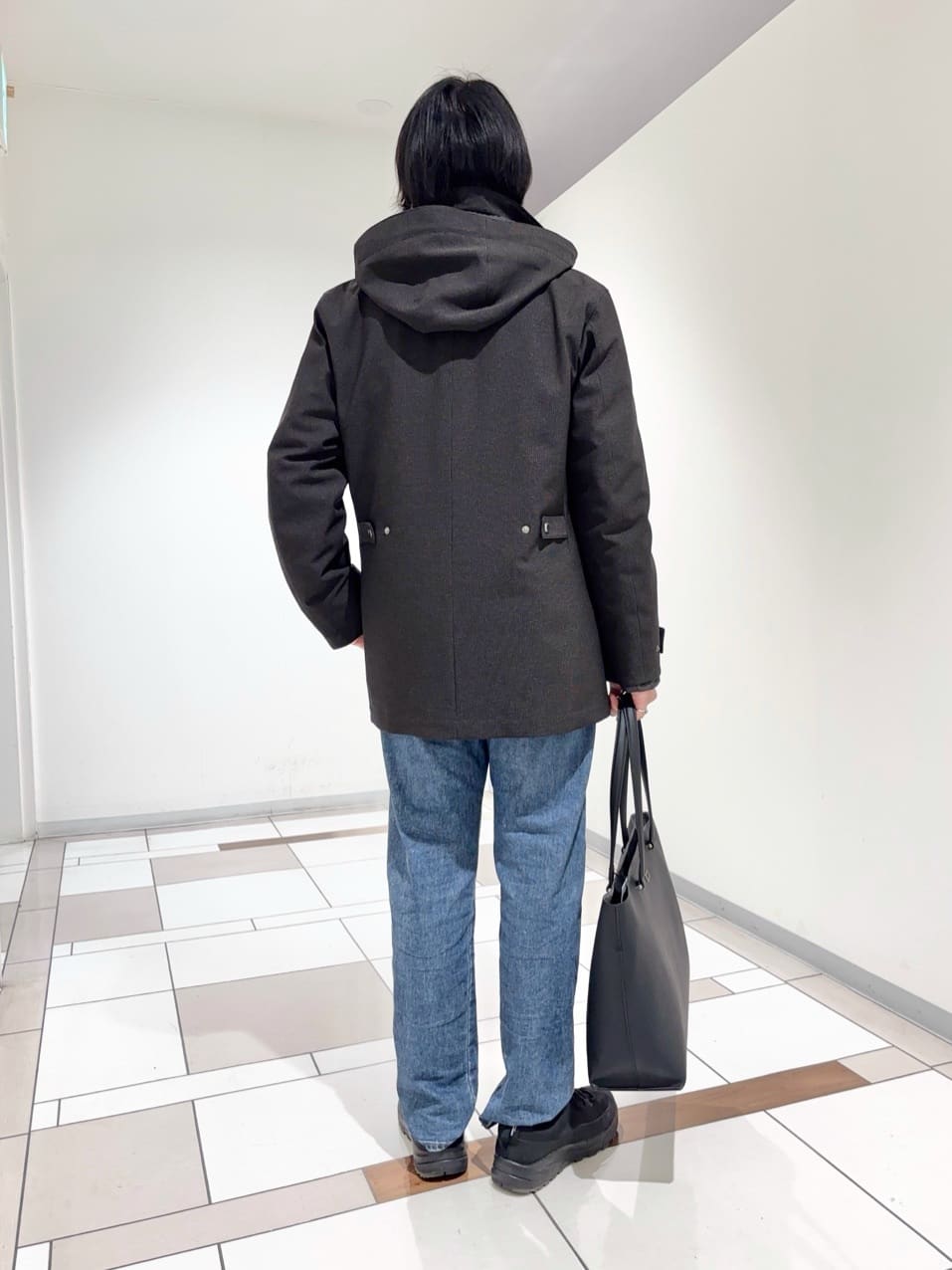 及川さんの「TAKEO KIKUCHI｜【3WAY】ドビー ダウンライナー付ブルゾン」を使ったコーディネート