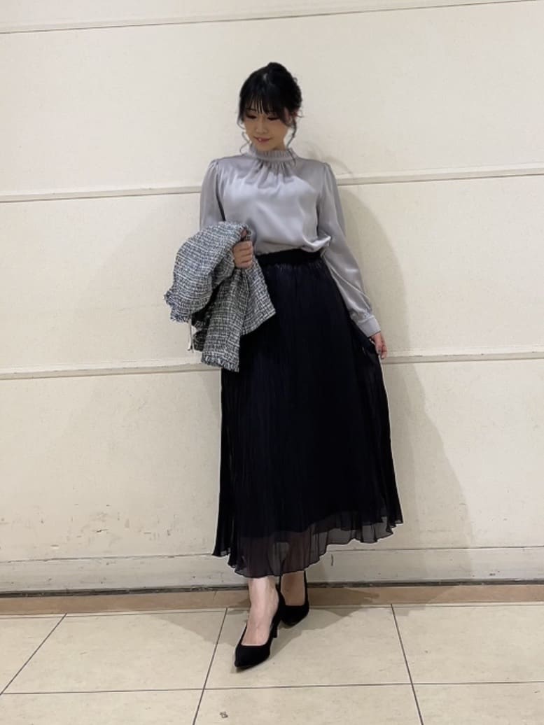 watanabeさんの「UNTITLED｜【仕事着/スーツ】ファンシーツイード ジャケット」を使ったコーディネート