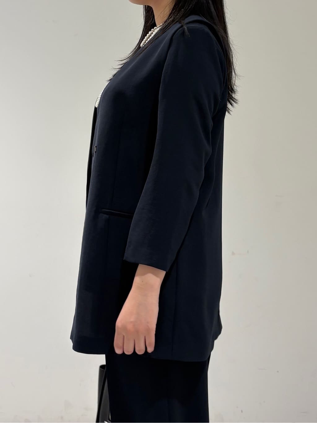 momokoさんの「INDIVI｜【洗える／多機能／SETUP可】着る日傘ジレジャケット」を使ったコーディネート