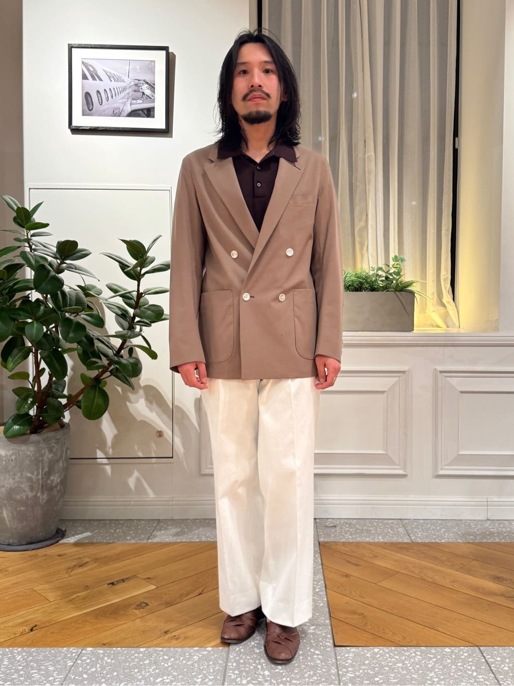 kawarataniさんの「DRESSTERIOR｜【セットアップ可】クールタッチ クイックドライ イージージャケット」を使ったコーディネート