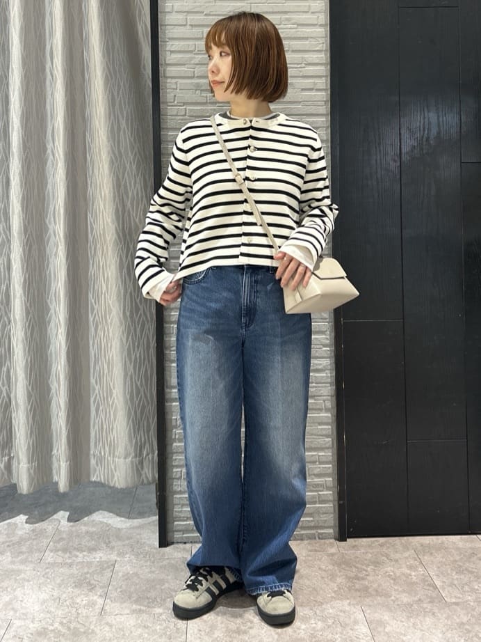 ga_riさんの「THE SHOP TK｜AIBO DENIM ワイド」を使ったコーディネート