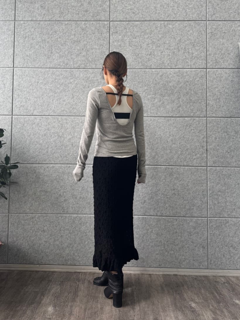 designer yukaさんの「CODE A｜backline elastic pullover」を使ったコーディネート